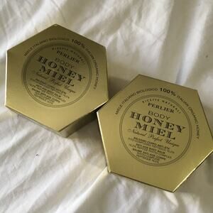 NIB-2 - PERLIER Honey Miel BODY 100% natural organic Italian honey 6.7 oz